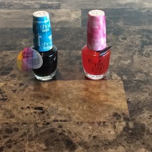 2 OPI sheer tints